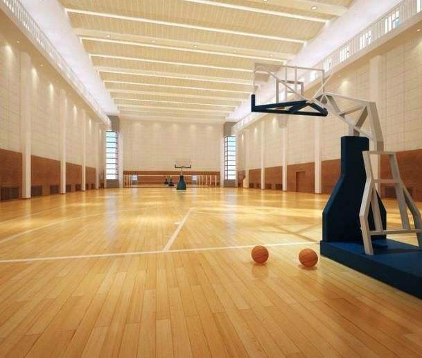 宜興籃球場運動木地板地板怎么翻新